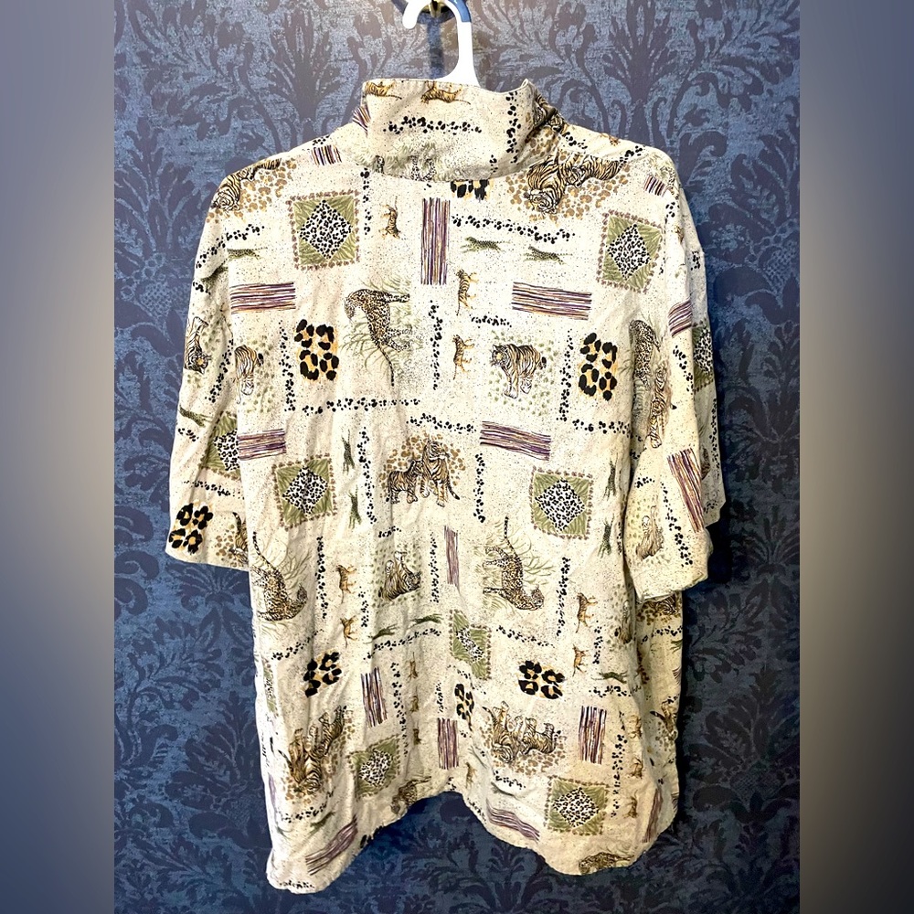 Unique Vintage Tiger Button Down - image 2